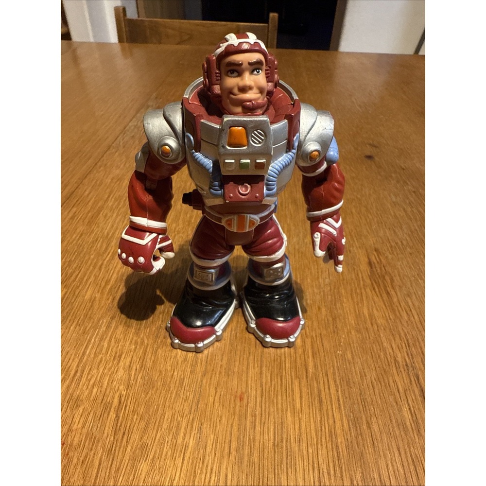 Fisher Price Rescue Heroes Power Max Astronaut Figure Colossus 2004 Mattel